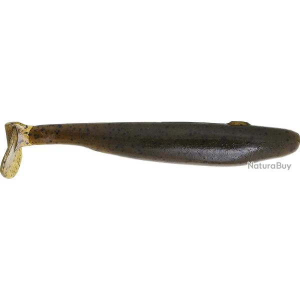Leurre Souple GAN CRAFT Bariki Shad 5.8" 02 GREEN PUMPKIN SHAD