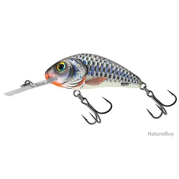 Leurre Rattlin Hornet 4.5cm Floating Silver Holographic Shad