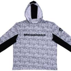 T-Shirt MEGABASS Sweat Game Hoodie WHITE S