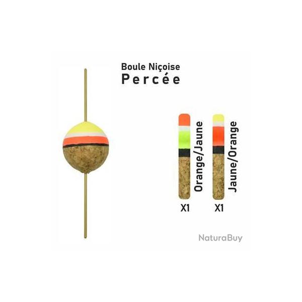 Flotteur Truite GARBOLINO Boule Ni�oise Perc�e X2 5g