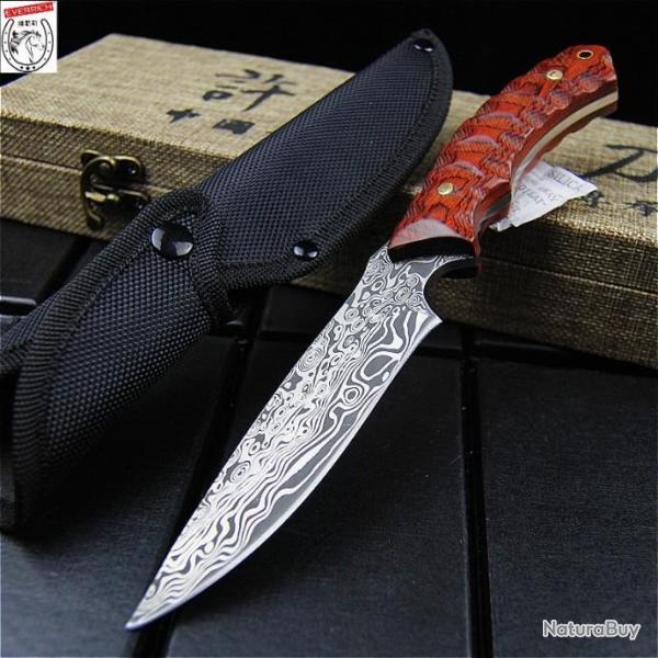 EVERRICH COUTEAU A LAME FIXE 22CM