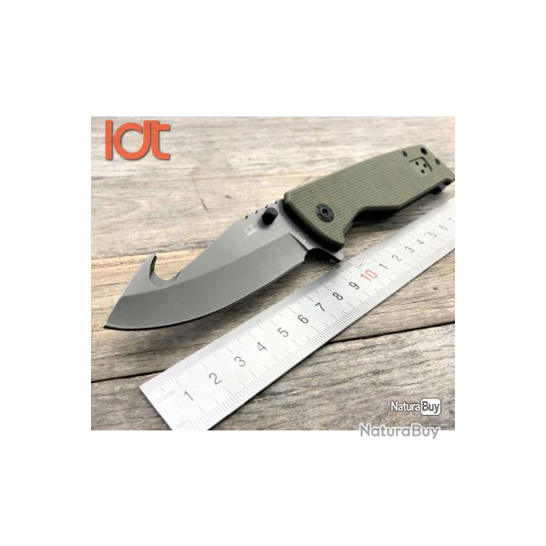 couteaux tactiques de survie X23A, manche en Fiber de carbone