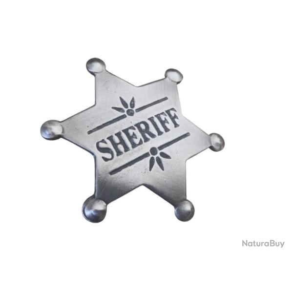 Etoile de Sh�rif - Hauteur : 55 mm - Largeur : 60 mm