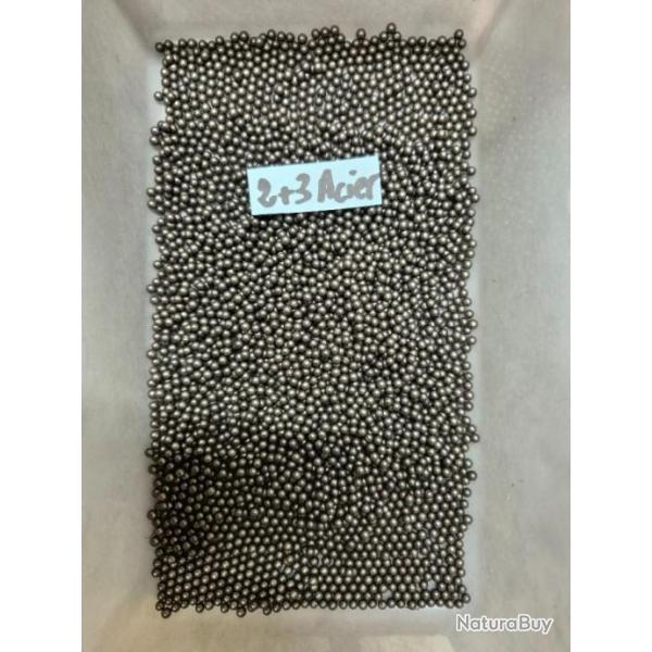 1kg Grenaille d'acier standard n2+3 mlangs
