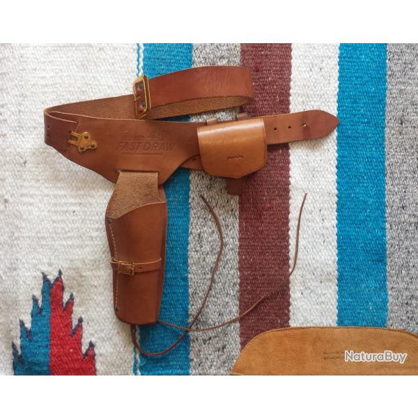 Holster western Hahn 45 fast draw