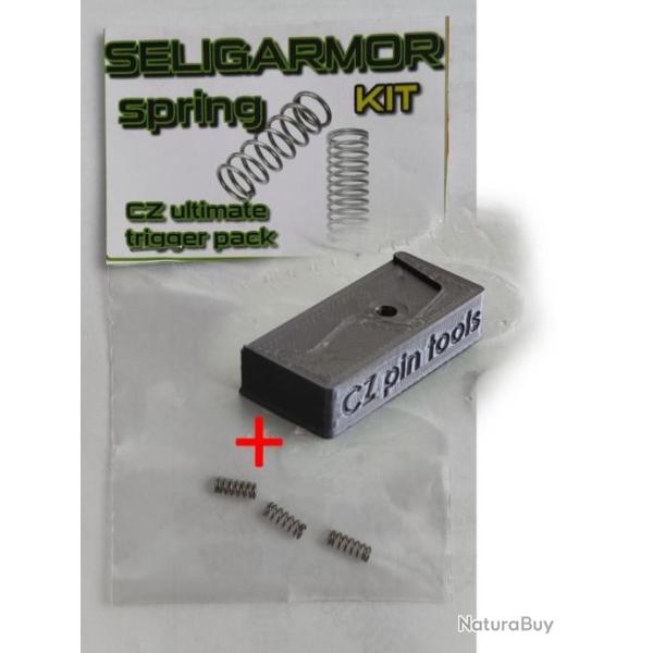 CZ 457 custom kit ressort light pour d�tente all�g� avec outil de d�montage