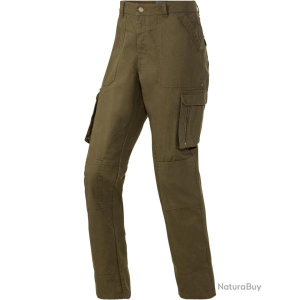 Pantalon cargo Franz olive (Couleur: Vert fonc�, Taille: 110)