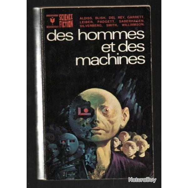 des hommes et des machines collectif  science fiction marabout
