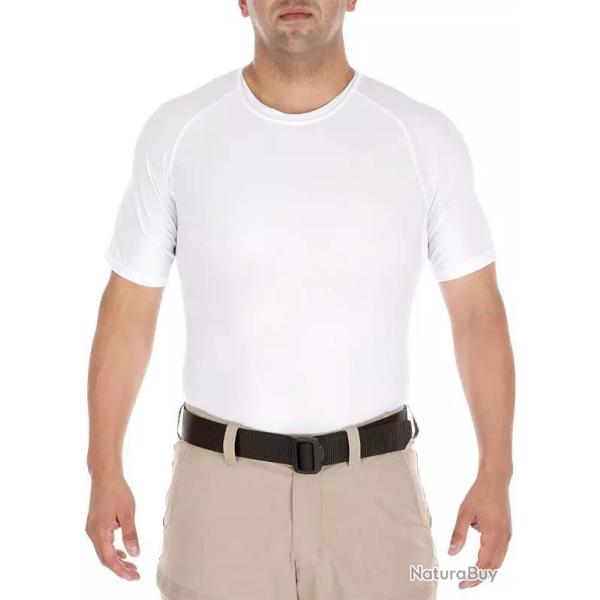 T Shirt Tight 5.11 Blanc 010