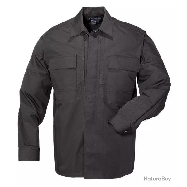 Chemise TDU Ripstop Noir 019