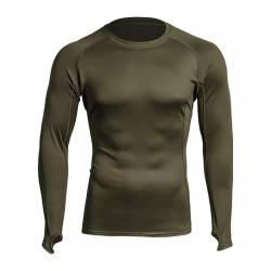 Maillot Thermo Performer 0&deg;C &agrave; 10&deg;C Vert Olive