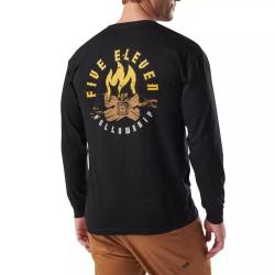 T Shirt LS Fellowship Noir