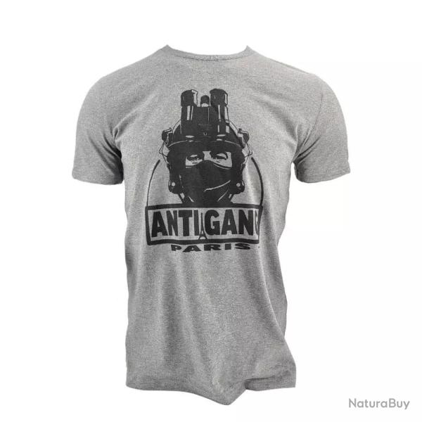 T Shirt antigang gris Gris