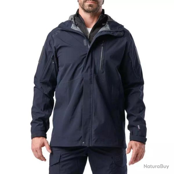 Veste de pluie Force Rain shell Dark Navy 724