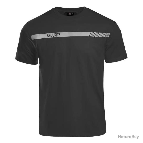 T-shirt S�cu-One s�curit� noir S Noir