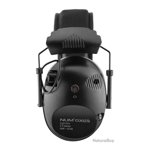 Casque antibruit �lectronique NUM'AXES CAS1034 Noir