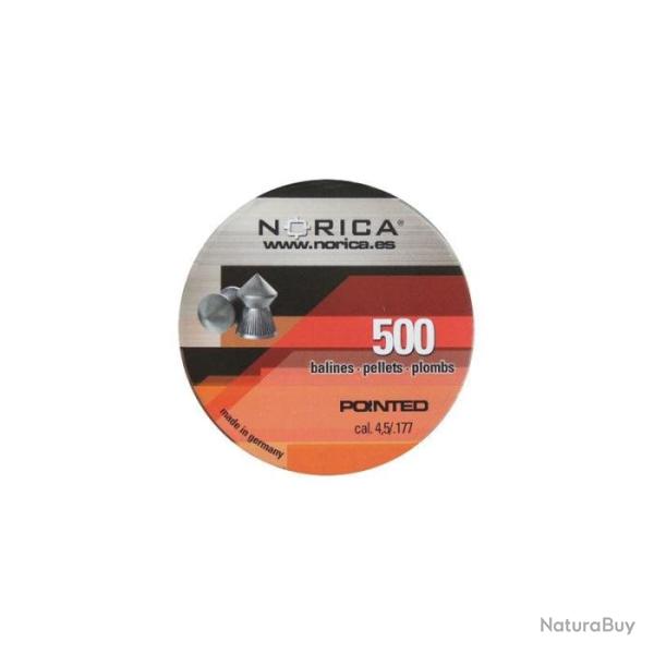 Plombs Pointus Norica - Cal. 4,5mm 0.56 g - 250 / Par 3