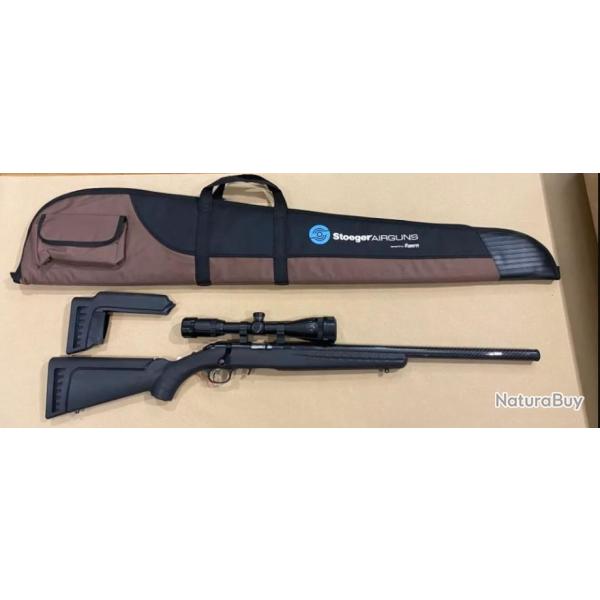RUGER AMERICAN RIMFIRE CUSTOM SILENCE 22 LR + LUNETTE 3-9 X 40 + FOURREAU + 50 MUNITIONS EN STOCK
