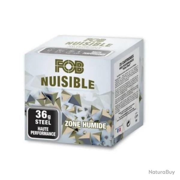 Cartouches FOB Nuisibles HP - Cal.12/76 - 36 g / 4A / Par 5