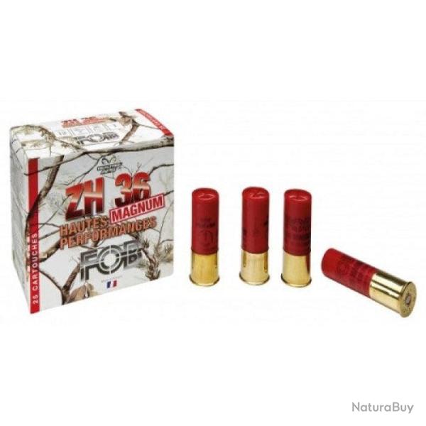 Cartouches FOB ZH 36 Magnum - Cal.12/76 - 36 g / 4A / Par 5
