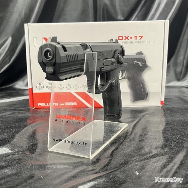 PISTOLET UMAREX "DX17" - CAL 4.5MM OU BB/4.5MM
