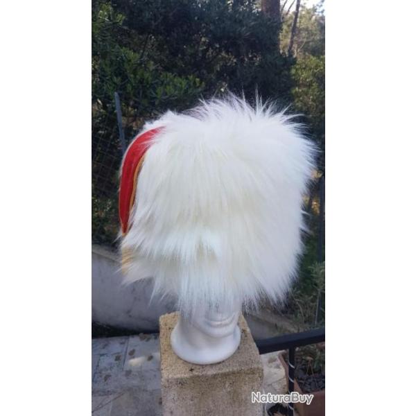 colback hussard blanc