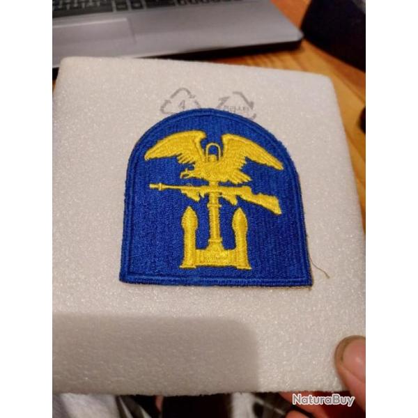Patch arme us US ARMY AMPHIBIOUS BLEU WW2 ORIGINAL