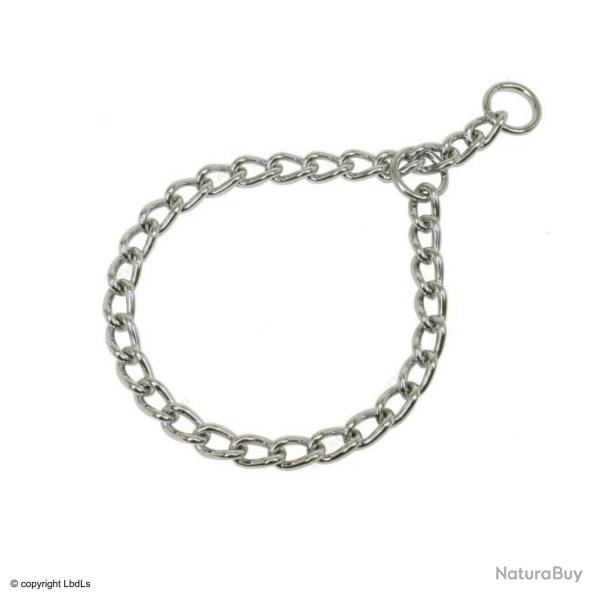 Collier chaine �trangleur petits maillons  T60