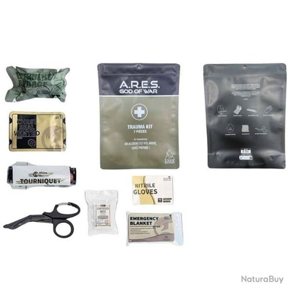 KIT M�DICAL TRAUMA 7 PIECES