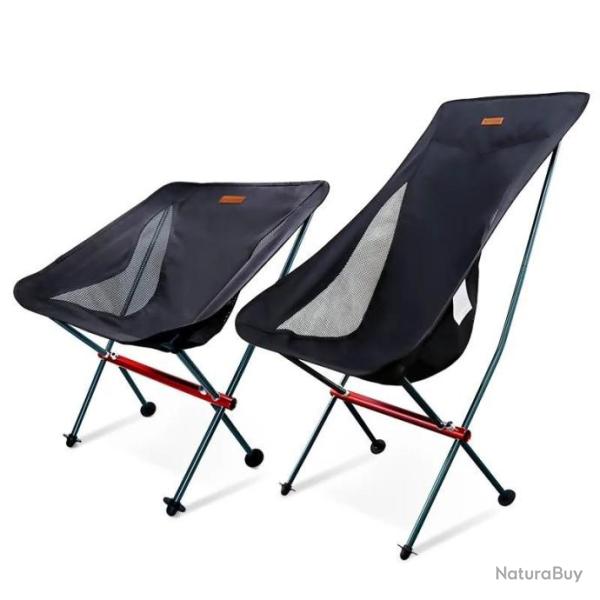 Chaise Grande Lunaire Pliante et Portable Ultral�g�re Amovible Camping P�che