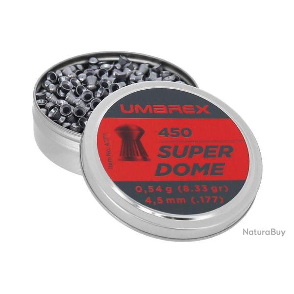 Plombs Super Dome � t�te dom�e x 450 cal. 4.5mm Umarex