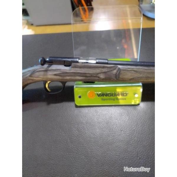 Carabine a verrou lin�aire browning t-bolt TGT/VMT blued grey laminate adj calibre 22lr