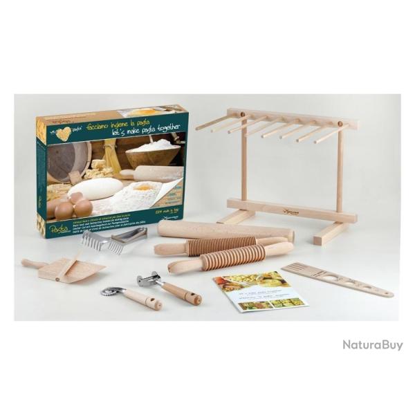 COFFRET 9 PIECES POUR PREPARATION DE PATES