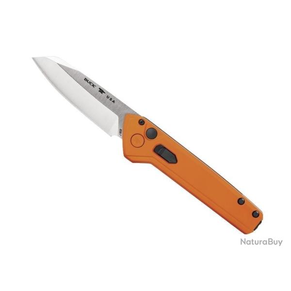 COUTEAU AUTOMATIQUE BUCK DEPLOY ORANGE WHARNCLIFFE 0838ORS