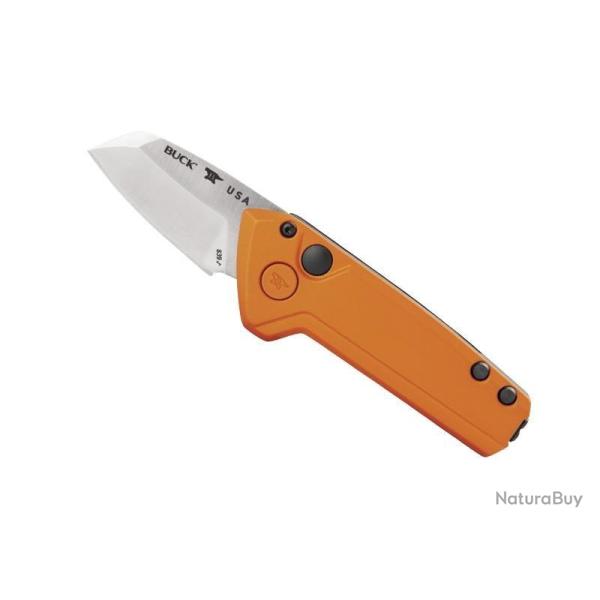COUTEAU AUTOMATIQUE BUCK MINI DEPLOY ORANGE WHARNCLIFFE 0839ORS