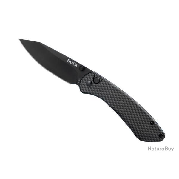 COUTEAU BUCK SOVEREIGN FIBRE DE CARBONE 0744CFS