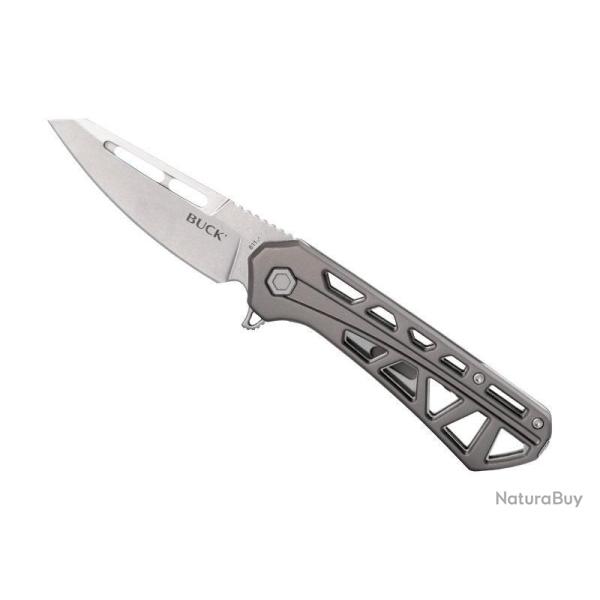 COUTEAU BUCK TRACE OPS GRIS 0811GYS
