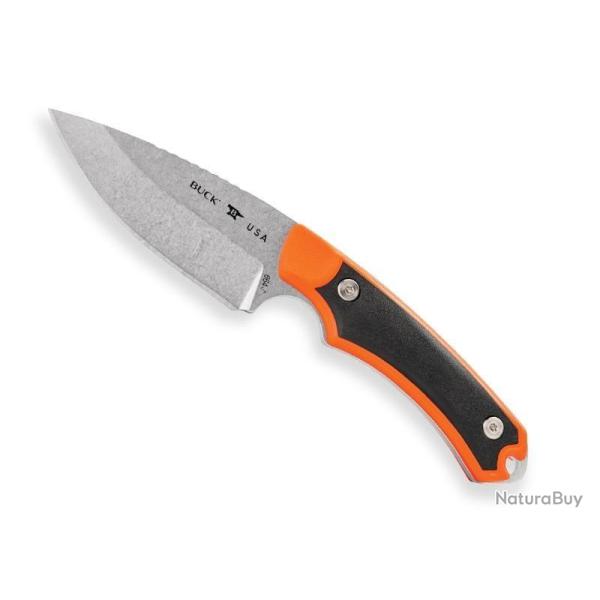 POIGNARD BUCK ALPHA HUNTER SELECT ORANGE 0664ORS