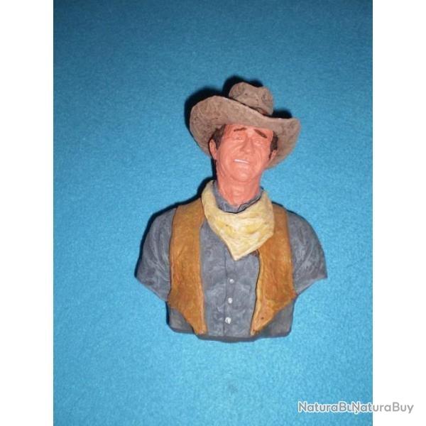 Buste de Daniel MONFORT :"TRAIL BOSS" (John WAYNE) !