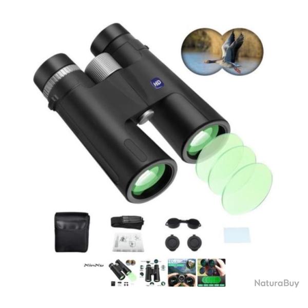 Jumelles HD 12�42 Prismes BAK4 Imperm�able et antibu�e Rev�tement multicouche FMC