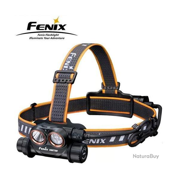 Lampe Frontale Fenix HM75R - 1600 Lumens batterie 18650 et 21700 incluses