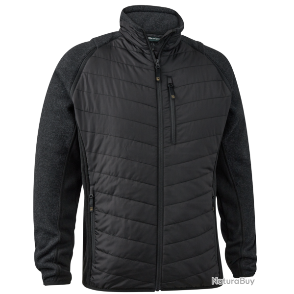 Veste avec manche d�tachable Moor noir DEERHUNTER