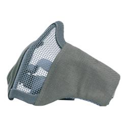 Masque Airsoft grillage et nylon (Couleur Gris)