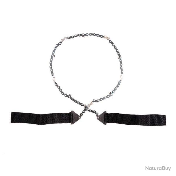 Scie de poche flexible � chaine