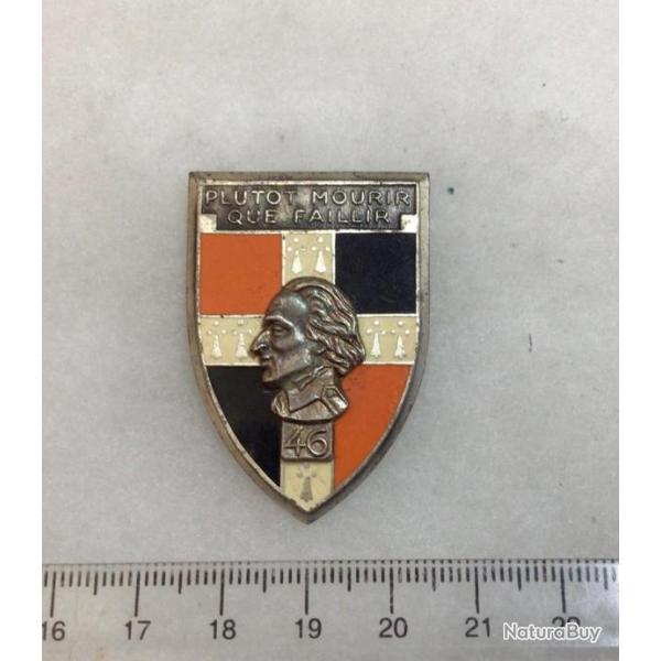 FRANCE INFANTERIE - Insigne  46� R.I.  R�giment d'Infanterie Drago 2620