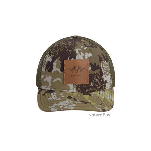 DB24 - Casquette BLASER leather badge camo huntec