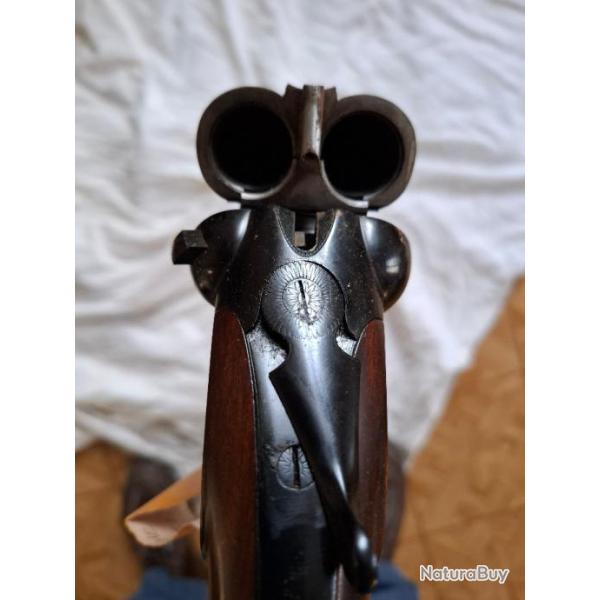 fusil atypique juxtapose calibre 12 chambr� 65 de l artisan stephanois RONCHARD CIZERON