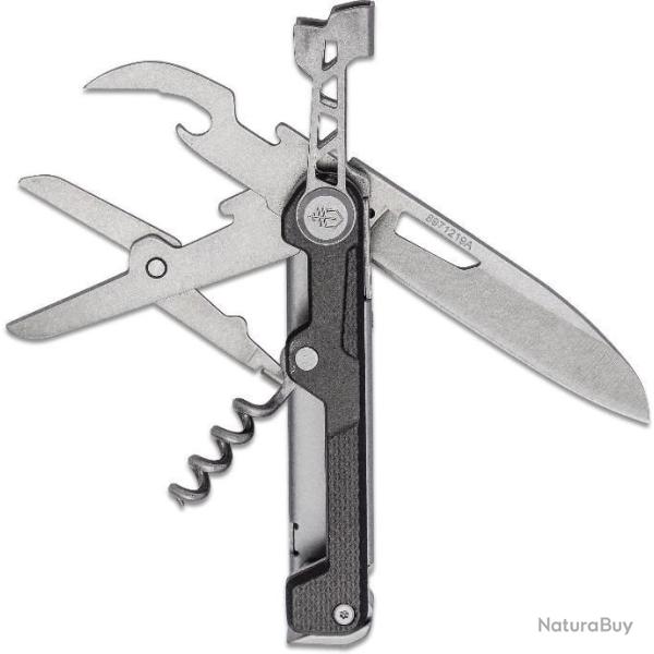 Couteau Gerber Armbar Cork Multi-Function Lame Ciseaux Tire Bouchons Manche Acier G3699