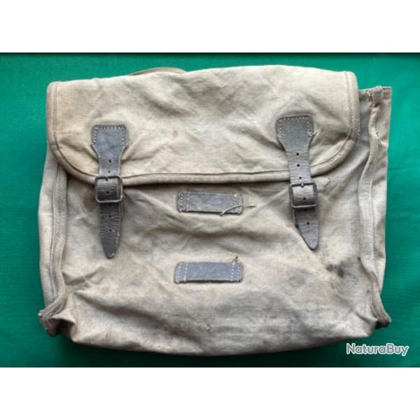 TRES RARE MUSETTE TROUPE DE MONTAGNE  POURCHIER  DU MODLE  1940 W W 2