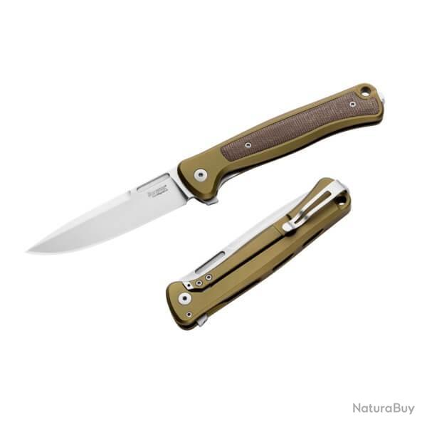 SK01A.GS Couteau pliant Lionsteel "Skinny" aluminium et micarta